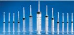 Disposable syringe 3-parts luer lock